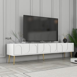 Hanah Home Lyon 43 - Blanco y Dorado